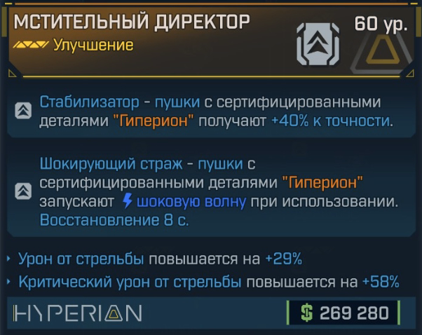 Игровая карточка Директор