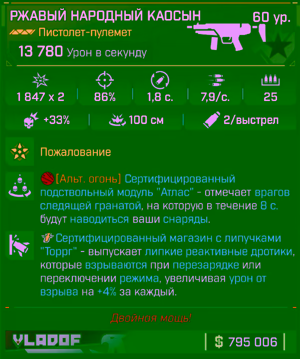 Игровая карточка Каосын